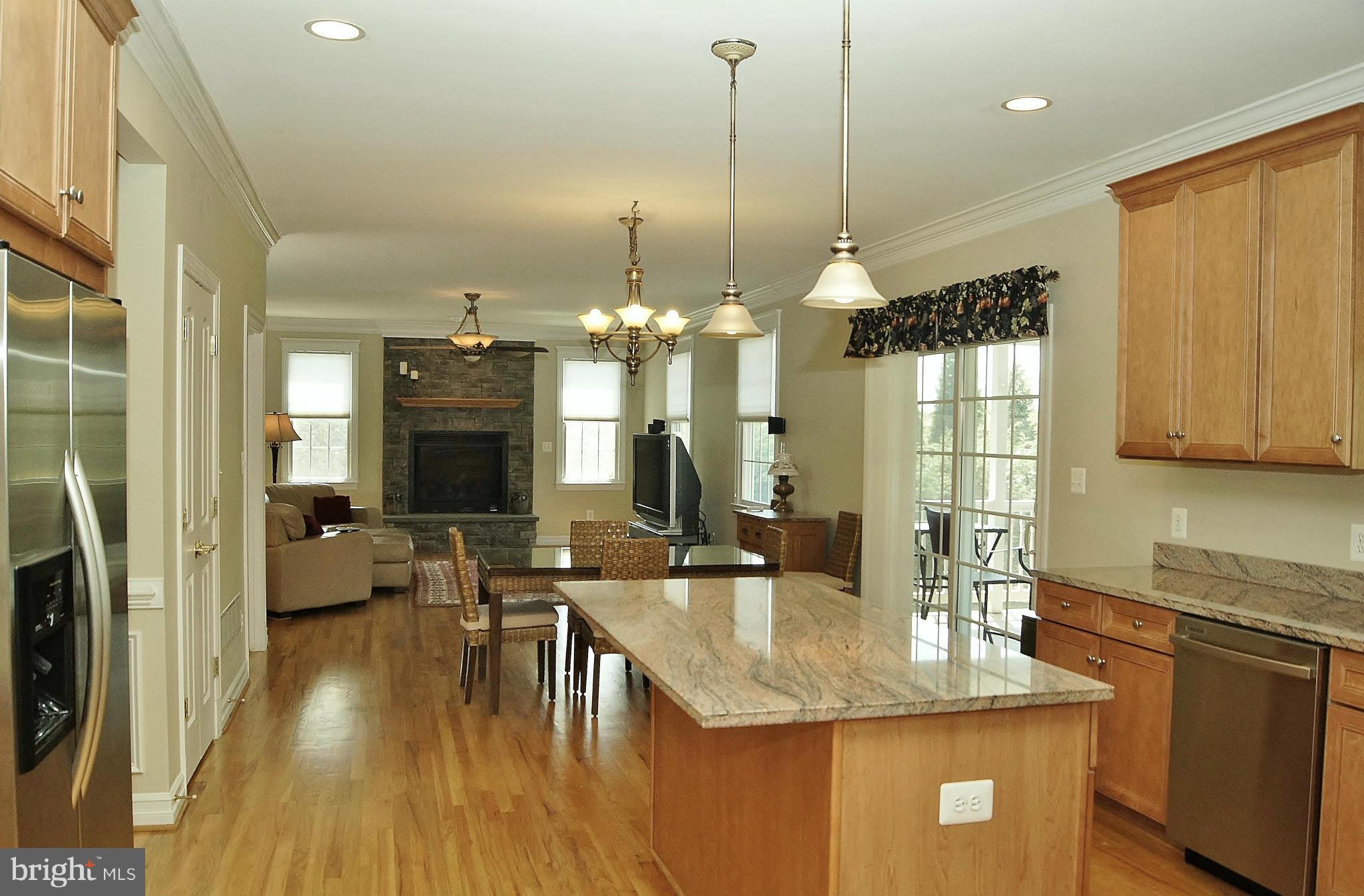 17201 Hardy Road Mount Airy, MD 21771 - Photo 8 of 27 Opens to Family Room - Great Space for Gathering