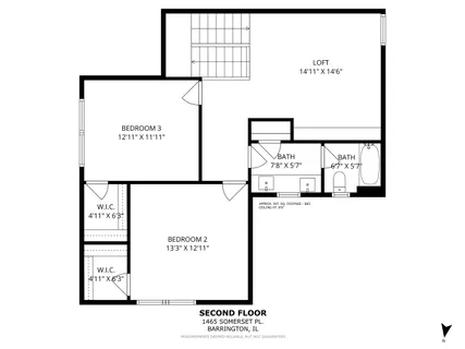 $899,000 | 1465 Somerset Place, Barrington, IL 60010