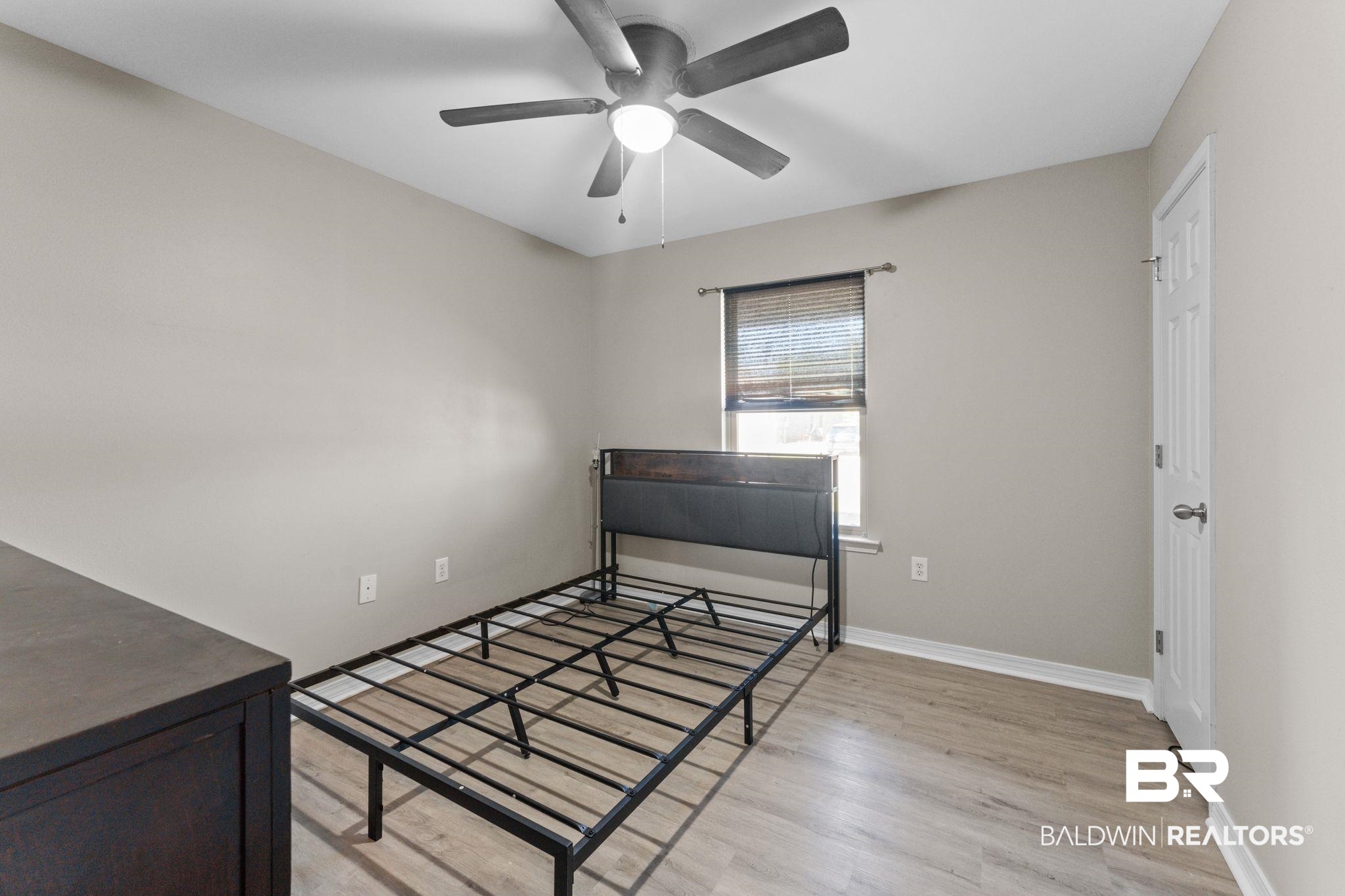 1549 Majesty Loop Foley, AL 36535 - Photo 14 of 25 Bedroom with light wood-type flooring and ceiling fan