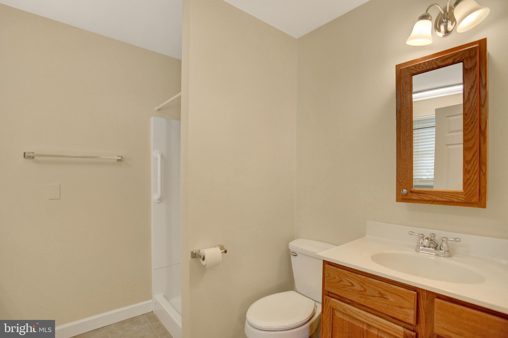 202 South Ridge Road Boiling Springs, PA 17007 - Photo 15 of 36 a bathroom with a granite countertop toilet and sink