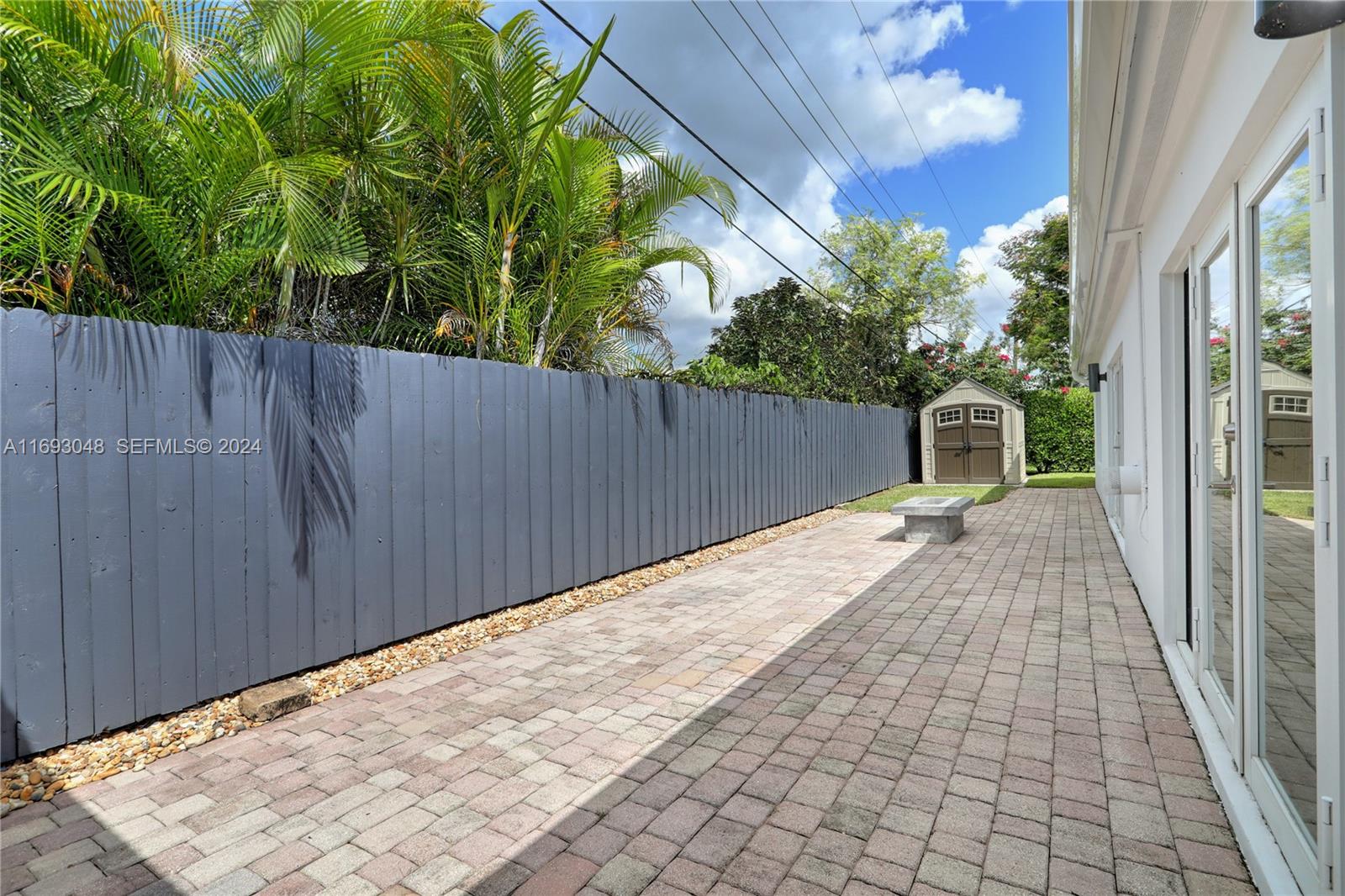 9611 Southwest 59th Terrace Miami, FL 33173 - Photo 23 of 32 a balcony view with a backyard space