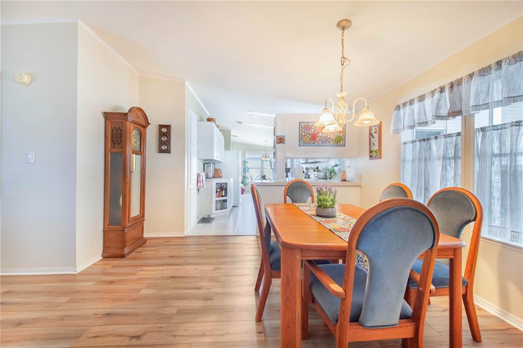 332 Fairway Boulevard Frostproof, FL 33843 - Photo 26 of 56 a dining room with furniture and window kitchen view