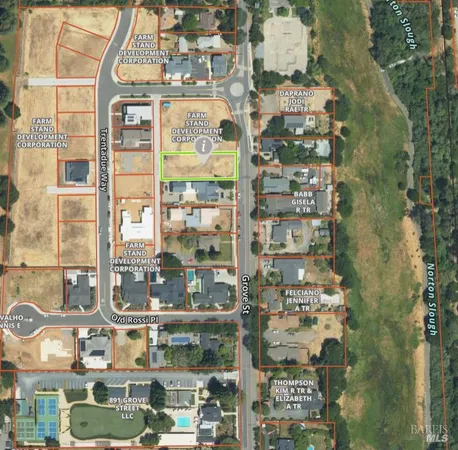 a view of a house with a snow in the background