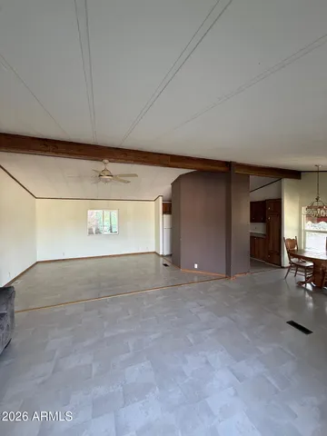 a view of empty room