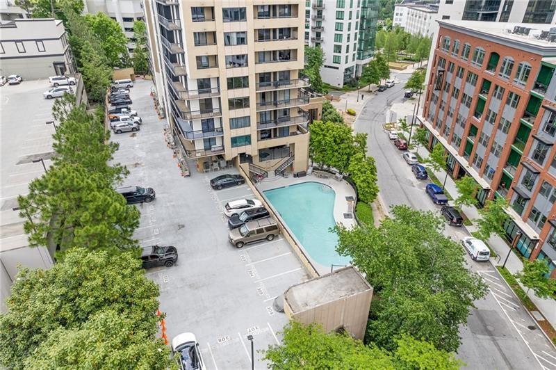 3481 Lakeside Drive Northeast, Unit 901 Atlanta, GA 30326 - Photo 34 of 38 an aerial view of a house with outdoor space and street view