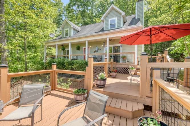 238 Ridge View Lane Hayesville, NC 28904 - Photo 11 of 48 House & Deck from View Side
