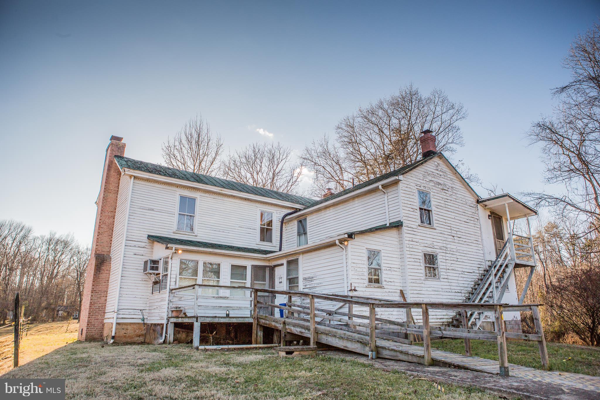 9017 Old Turnpike Road Culpeper, VA 22701 - Photo 2 of 19 Rear of Large Home