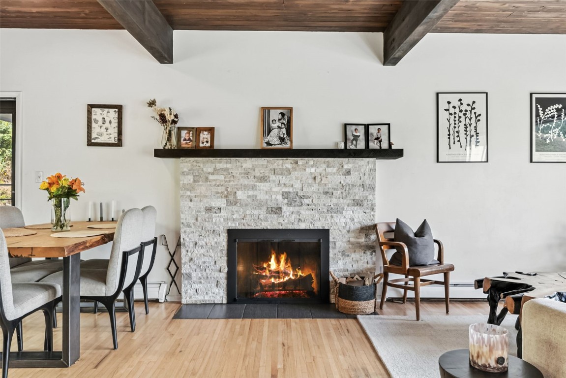 218 Deer Path Road Dillon, CO 80435 - Photo 4 of 49 a living room with furniture and a fireplace