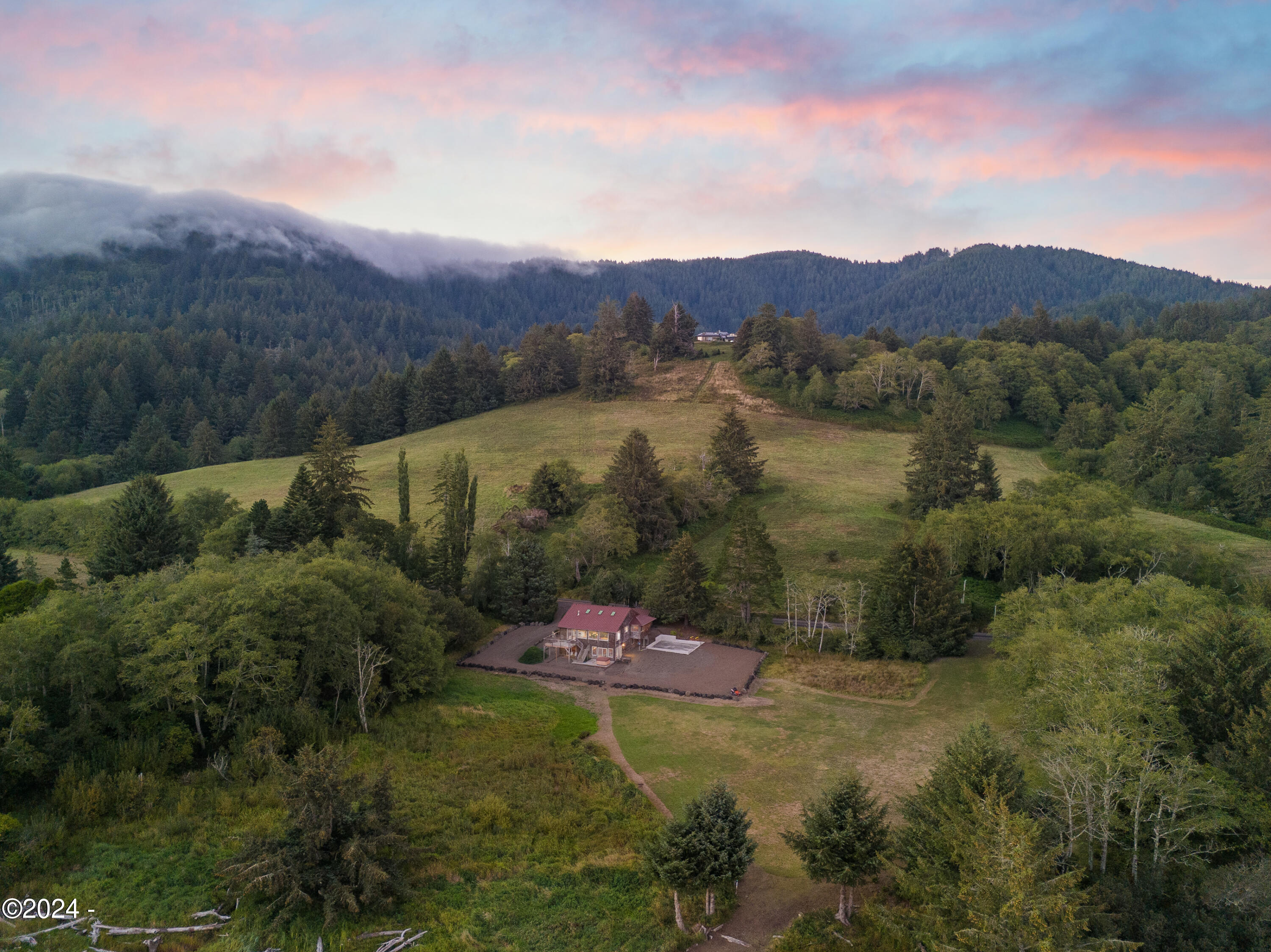 2015 North 3 Rocks Road Otis, OR 97368 - Photo 14 of 62 Drone View North