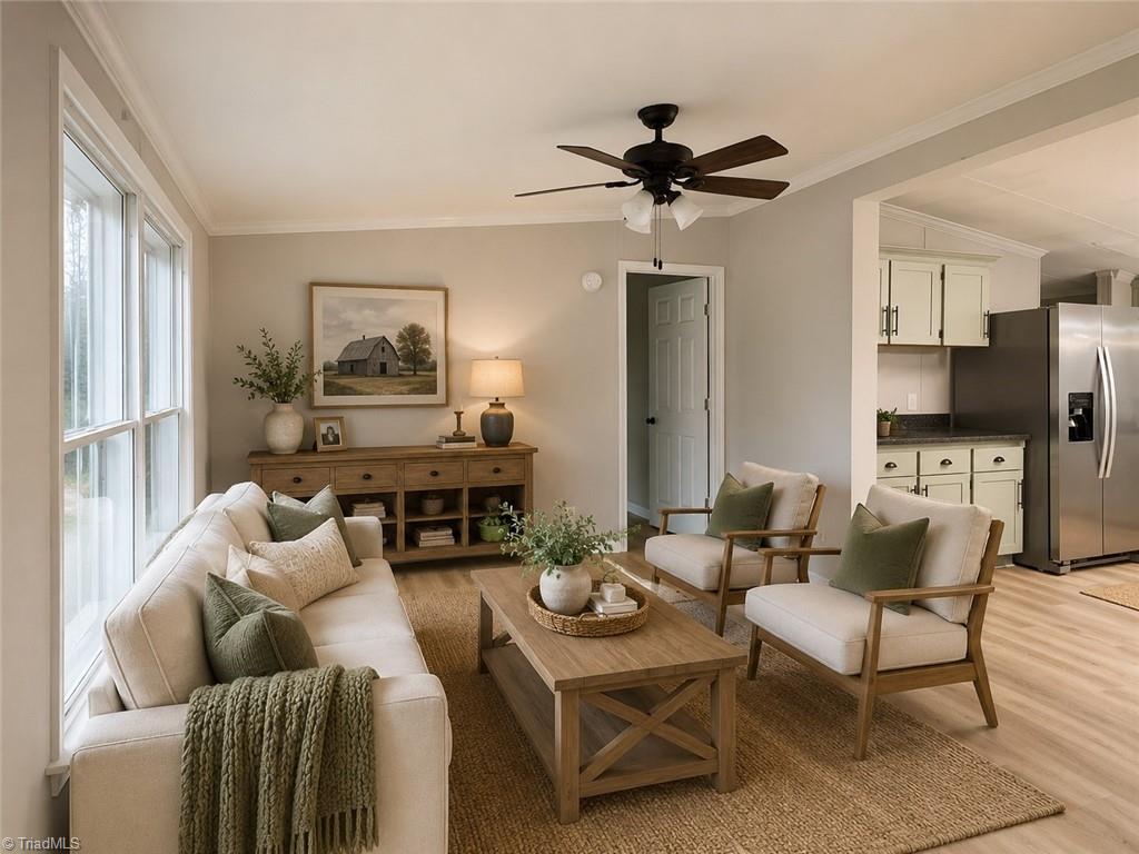 4618 Fairview Lane Trinity, NC 27370 - Photo 6 of 28 Virtually staged Living room