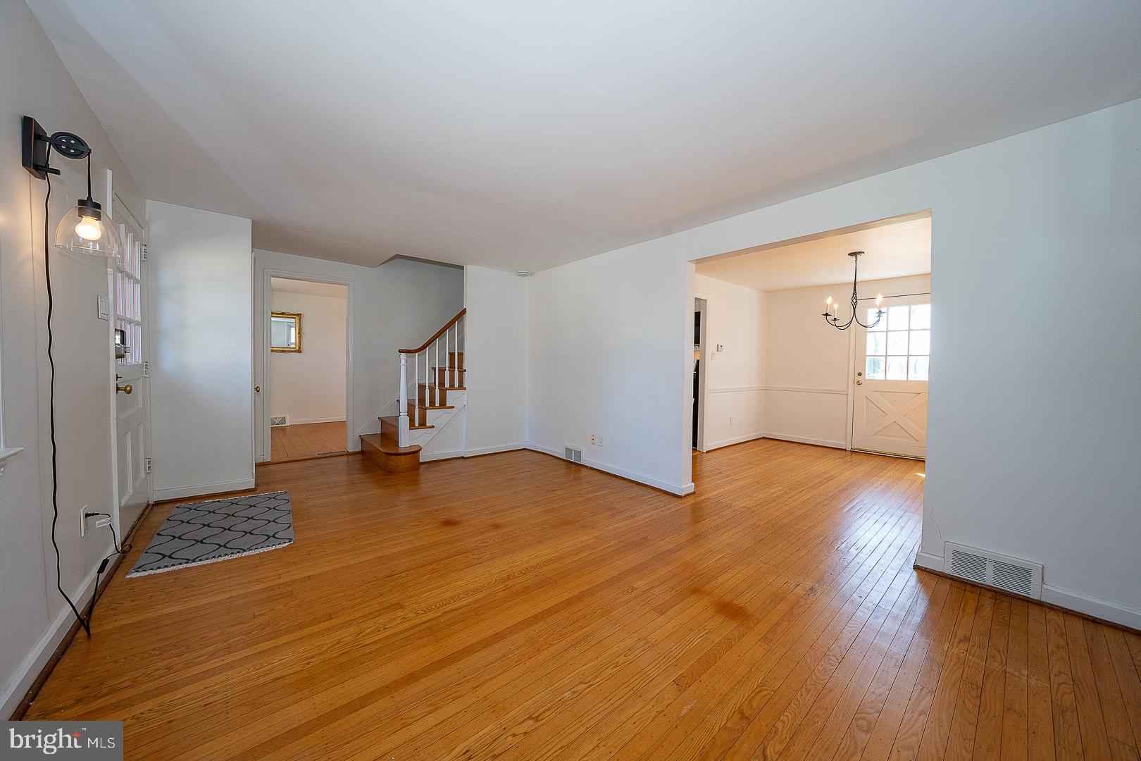 128 Homestead Road Wayne, PA 19087 - Photo 5 of 30 a view of empty room with wooden floor