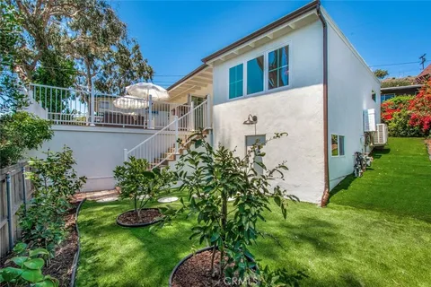 a aerial view of a house