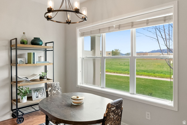 2382 South 1275th Street West Logan, UT 84321 - Photo 14 of 36 Open dining with large windows.... stunning!