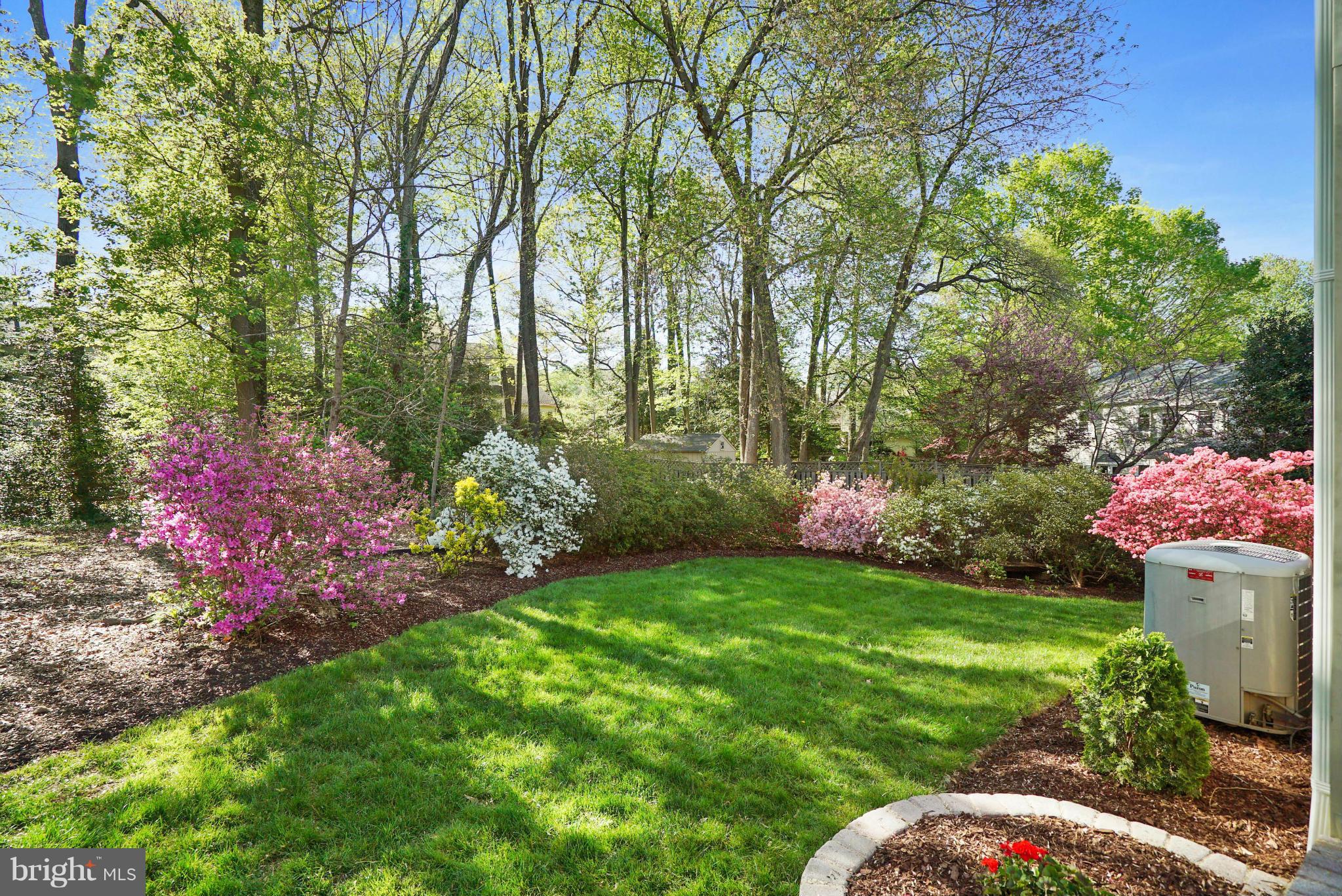 11811 Grey Birch Place Reston, VA 20191 - Photo 26 of 30 a view of a garden with flowers and trees