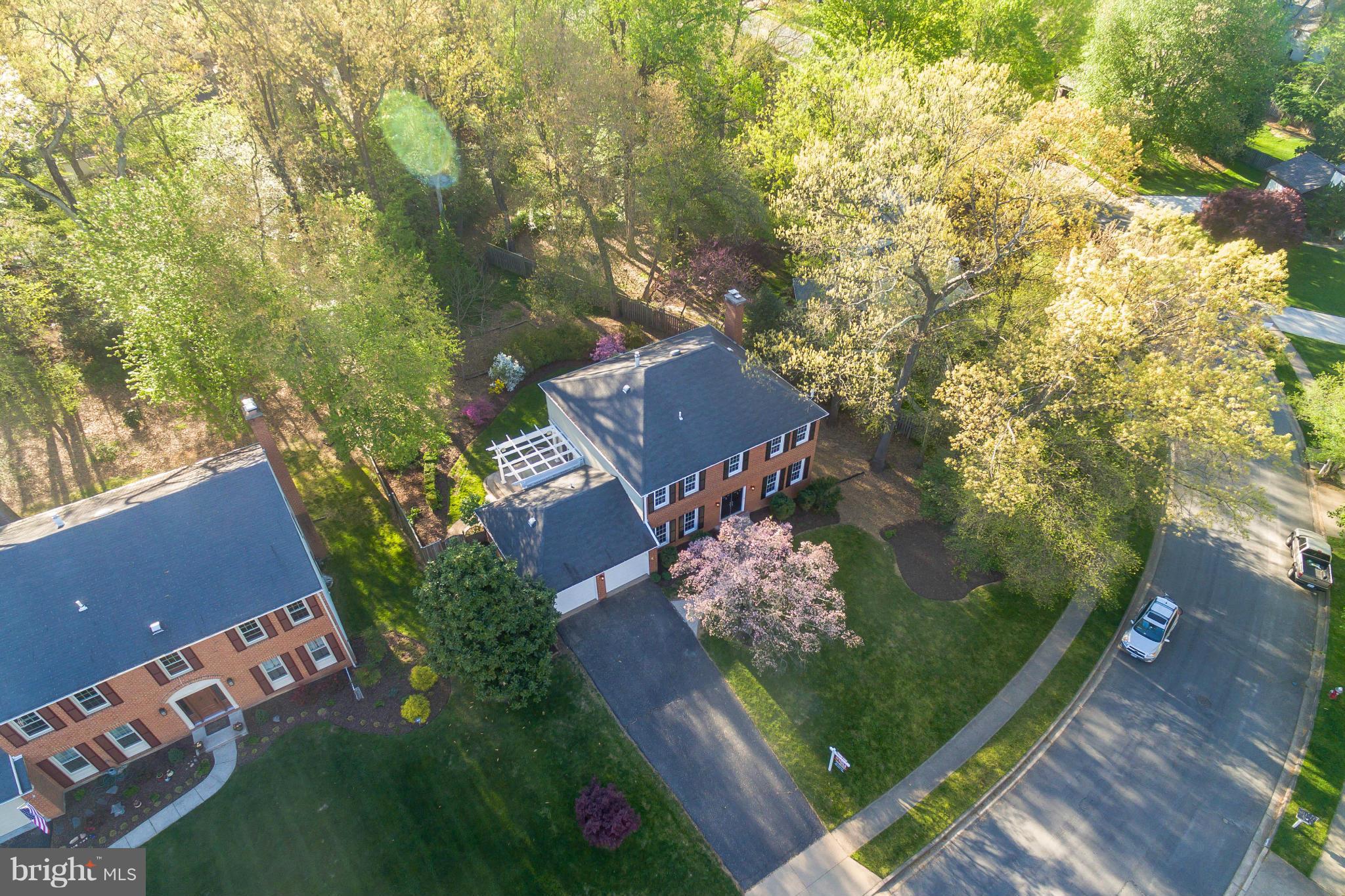 11811 Grey Birch Place Reston, VA 20191 - Photo 28 of 30 an aerial view of a house
