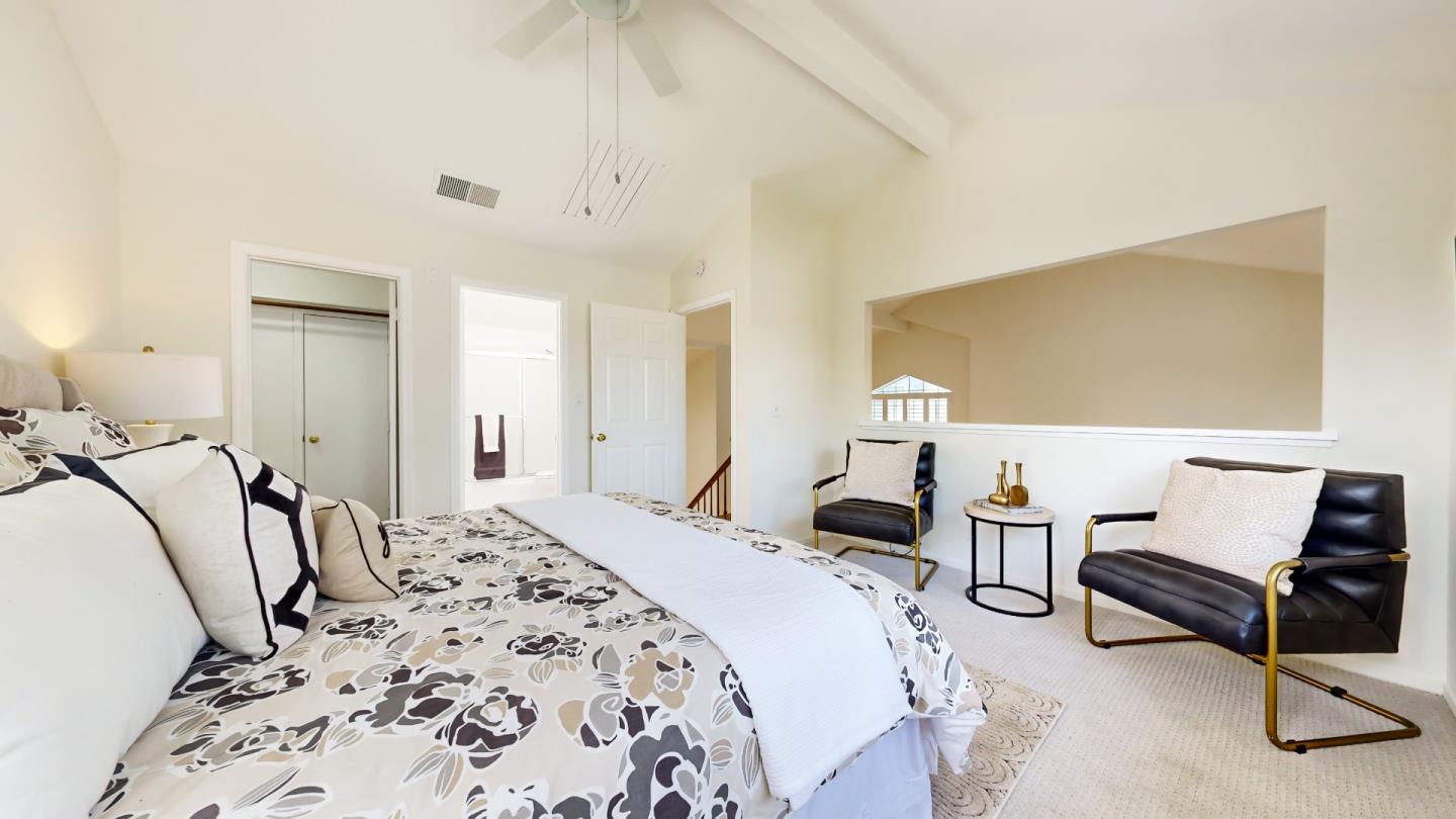 890 Windmill Park Lane Mountain View, CA 94043 - Photo 21 of 27 a bedroom with a bed and chair