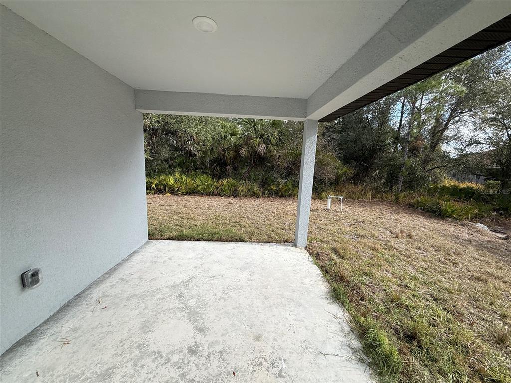 5358 Rhapsody Avenue North Port, FL 34288 - Photo 22 of 28 a view of backyard with green space