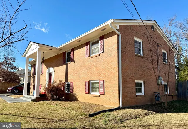 a view of a house with a house