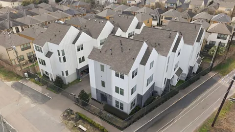 front view of a large white building