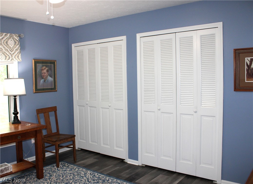 5547 River Styx Road Medina, OH 44256 - Photo 25 of 45 Blue-painted walls and wood-finish flooring
