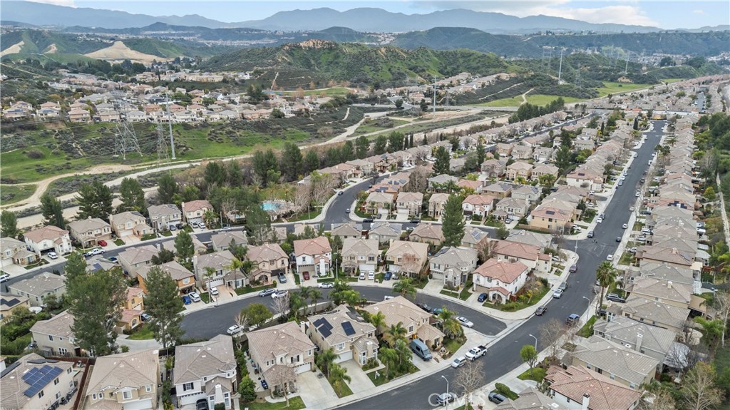 28640 Silverking Trail Saugus, CA 91390 - Photo 52 of 53 an aerial view of residential house with outdoor space
