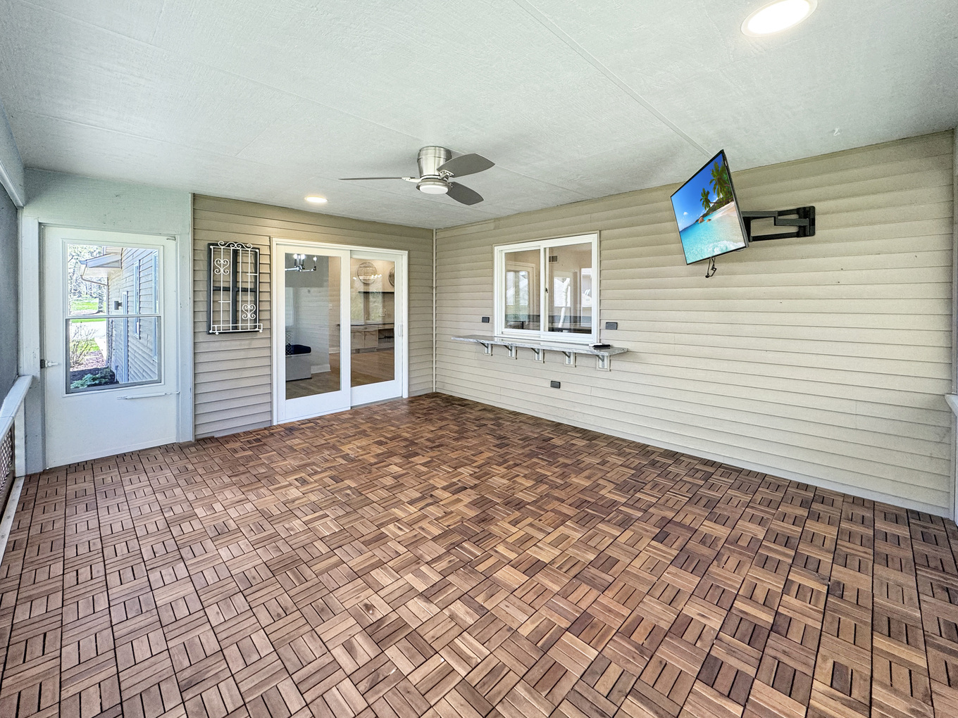 1669 Barberry Circle Freeport, IL 61032 - Photo 25 of 67 a view of empty room with wooden floor and windows