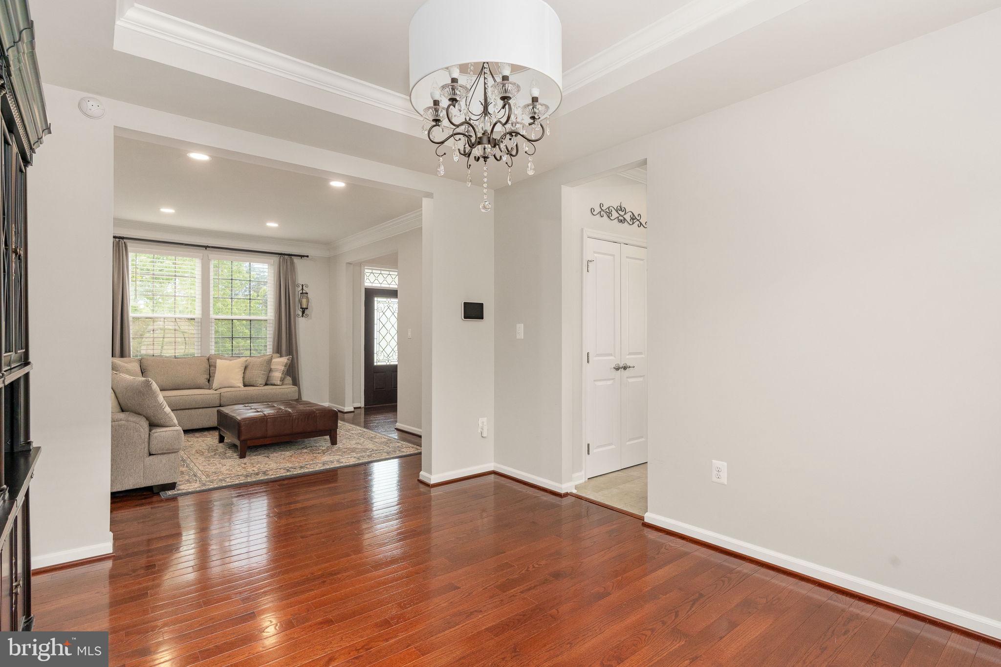 9417 Reservoir Road Fredericksburg, VA 22407 - Photo 18 of 80 Elegant entryway with rich hardwood.