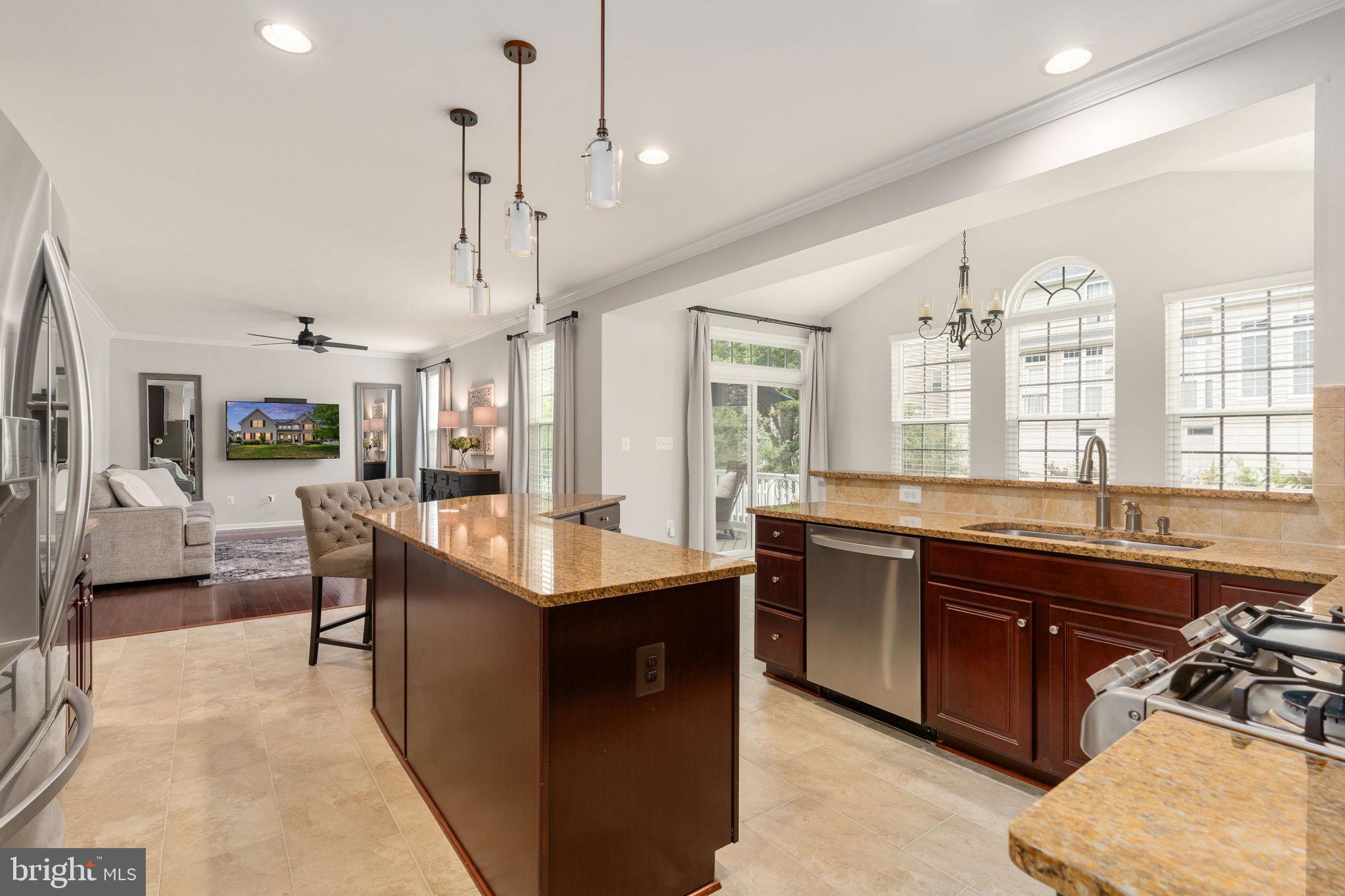 9417 Reservoir Road Fredericksburg, VA 22407 - Photo 20 of 80 Modern kitchen with elegant finishes.