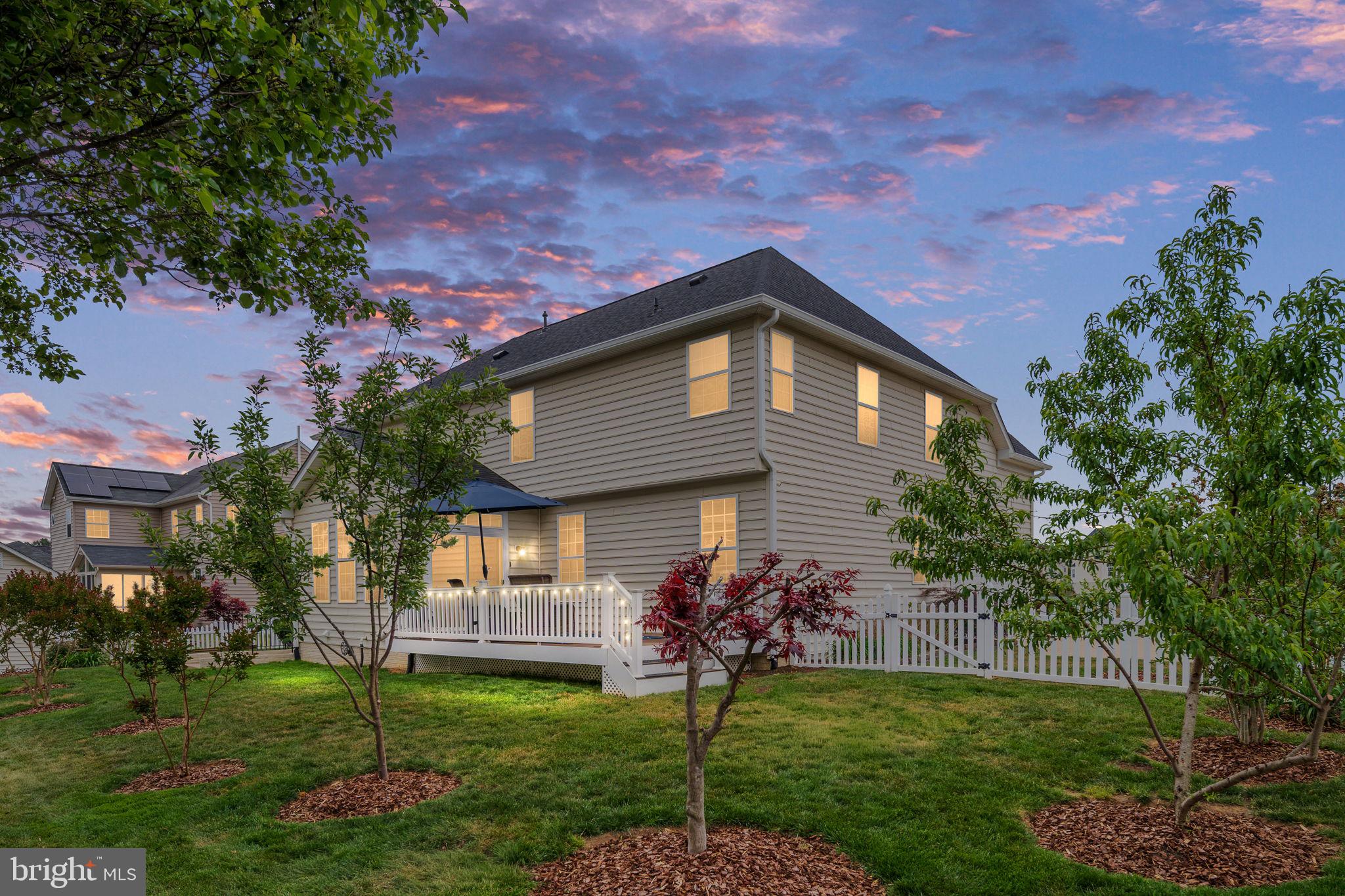 9417 Reservoir Road Fredericksburg, VA 22407 - Photo 2 of 80 Charming home bathed in twilight hues.