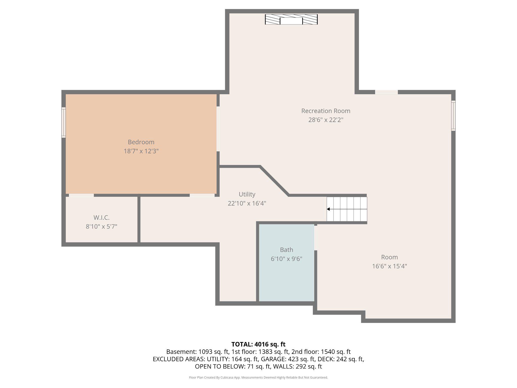 9417 Reservoir Road Fredericksburg, VA 22407 - Photo 32 of 76 Basement layout