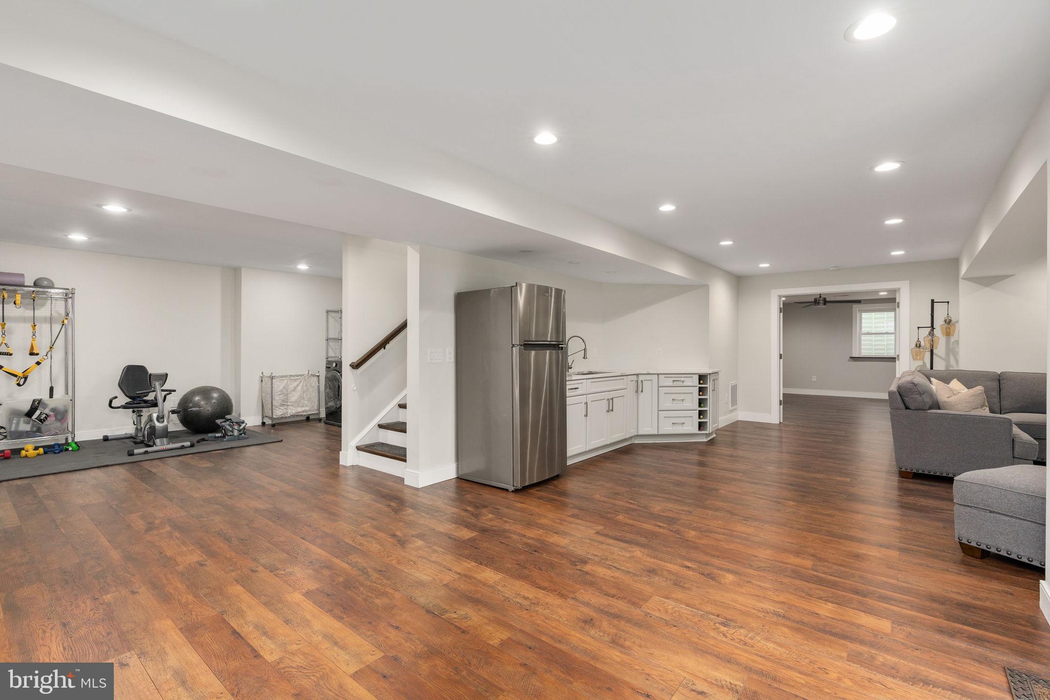 9417 Reservoir Road Fredericksburg, VA 22407 - Photo 36 of 80 Spacious, modern basement retreat.