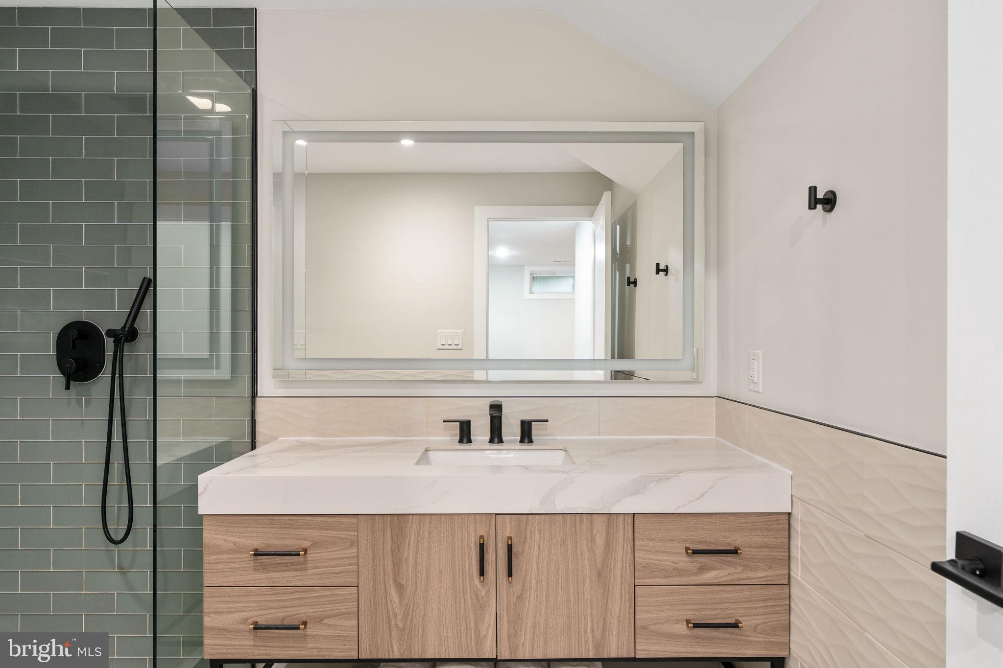 9417 Reservoir Road Fredericksburg, VA 22407 - Photo 47 of 80 Sleek modern bathroom oasis.