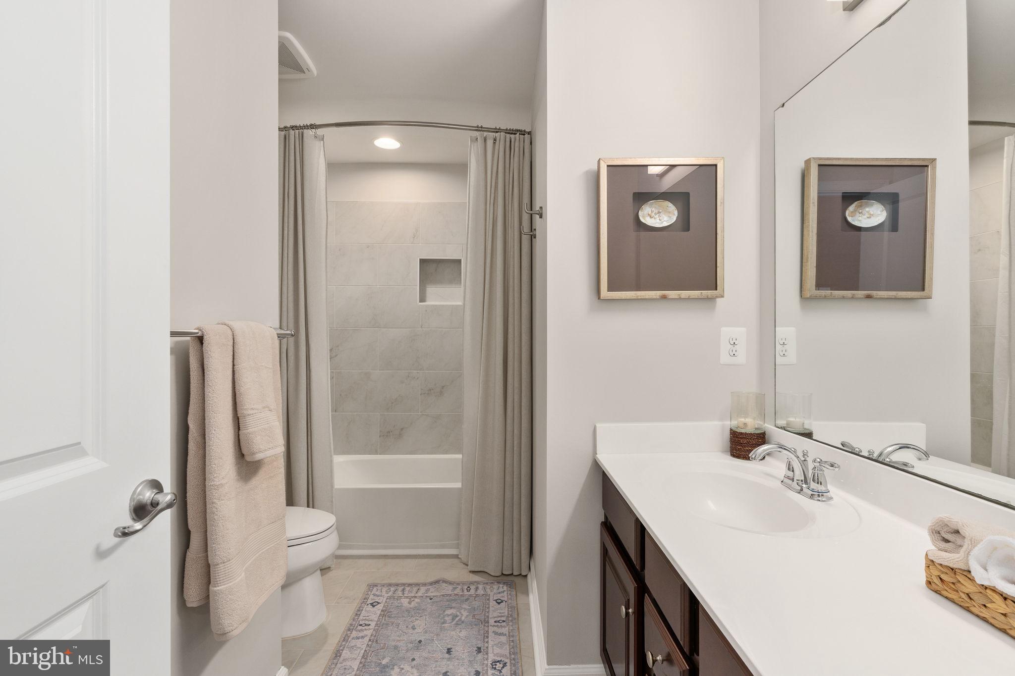 9417 Reservoir Road Fredericksburg, VA 22407 - Photo 55 of 80 Modern bathroom with elegant finishes.