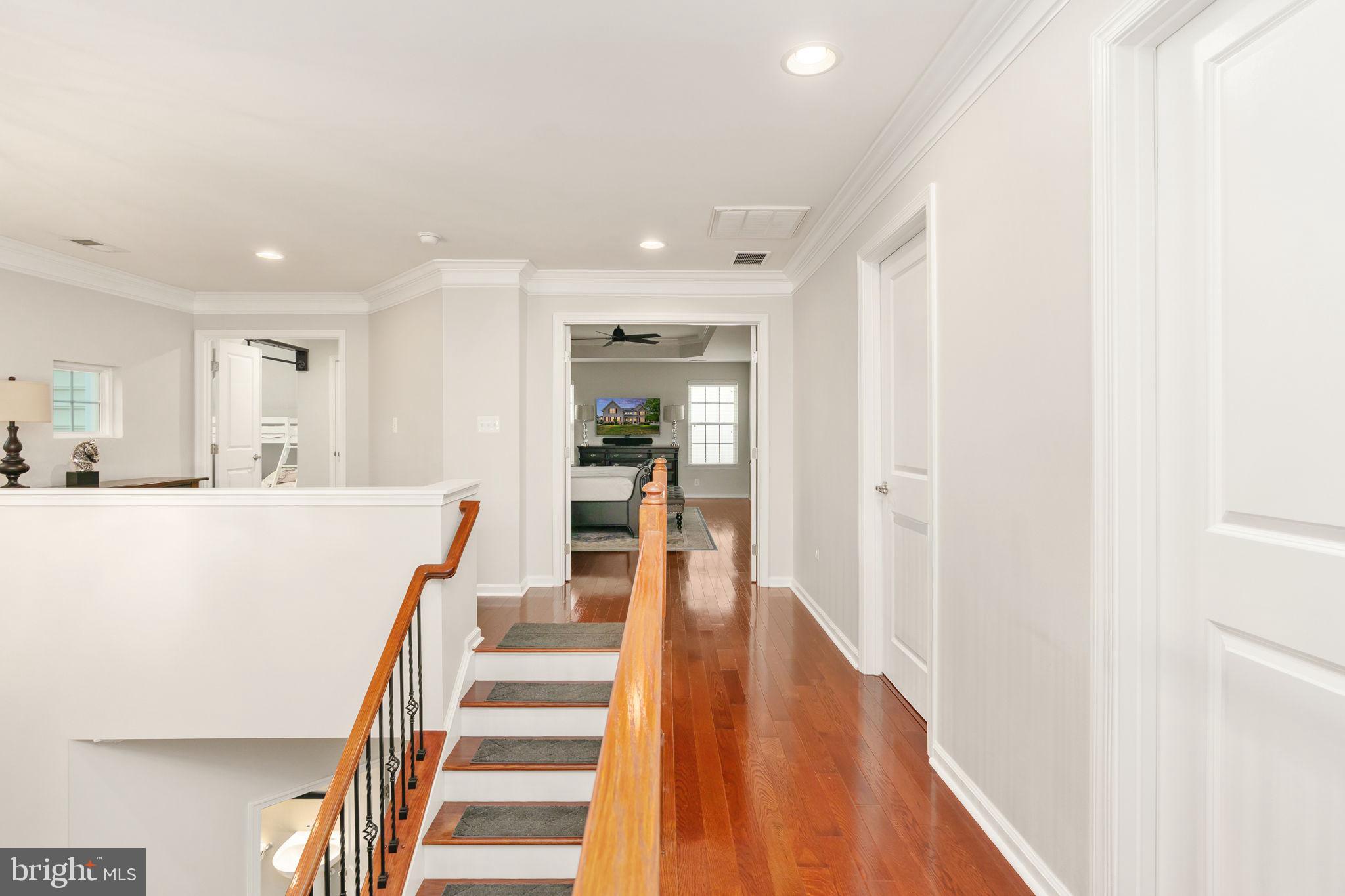 9417 Reservoir Road Fredericksburg, VA 22407 - Photo 63 of 80 Bright and airy upper hallway retreat.