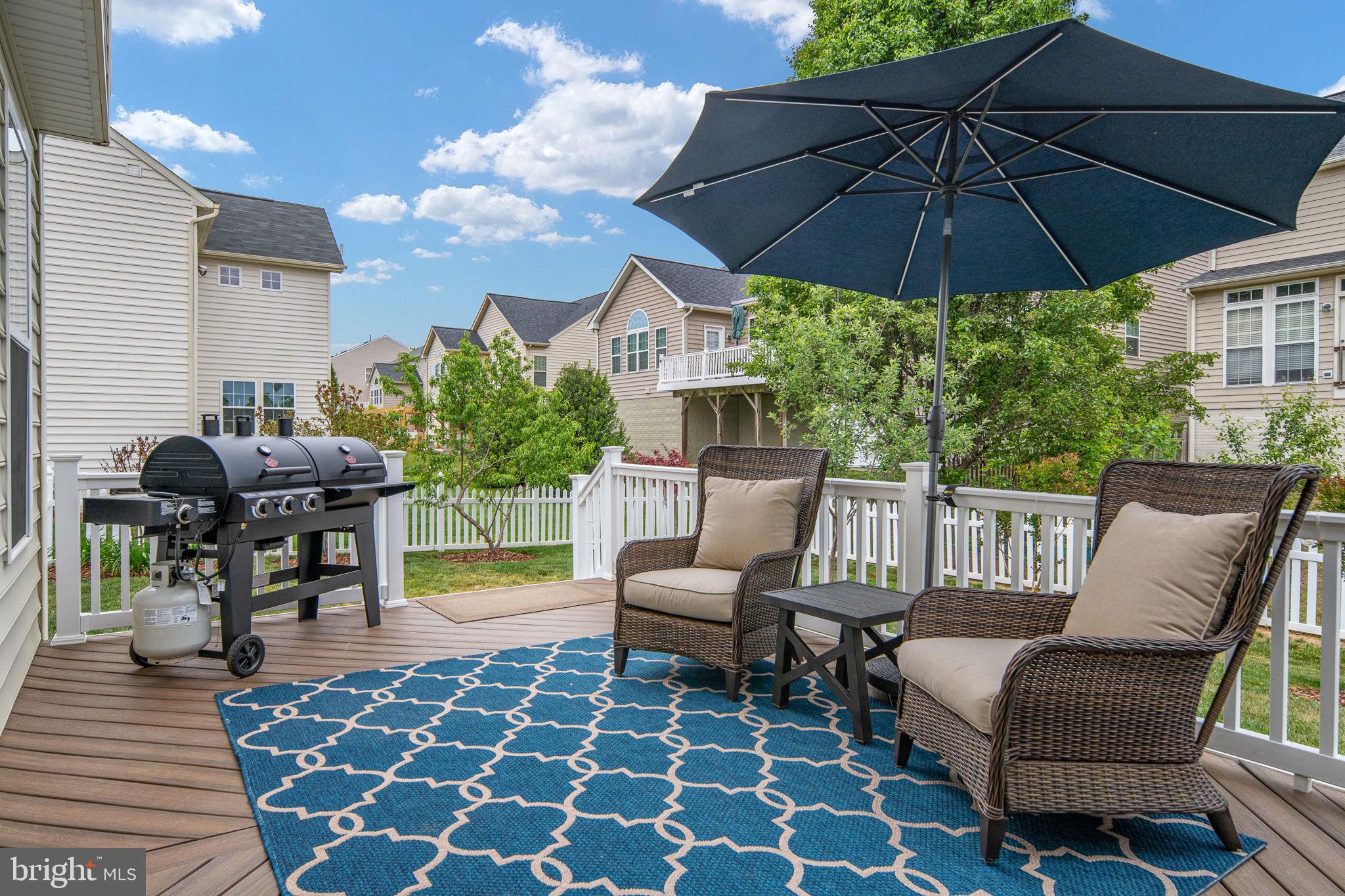 9417 Reservoir Road Fredericksburg, VA 22407 - Photo 70 of 80 Charming deck with grill and shade.
