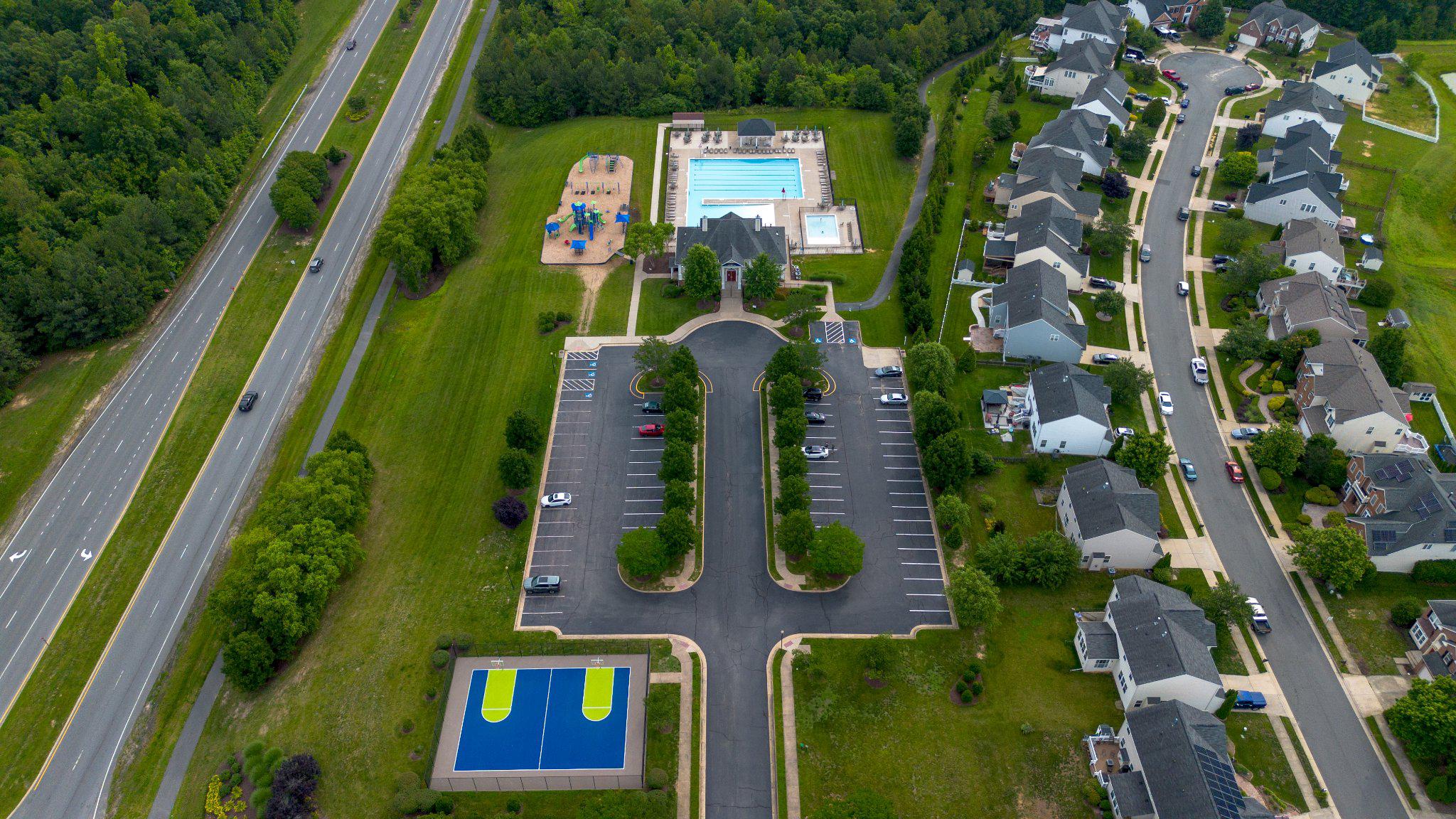 9417 Reservoir Road Fredericksburg, VA 22407 - Photo 73 of 76 Basketball courts off of community parking area