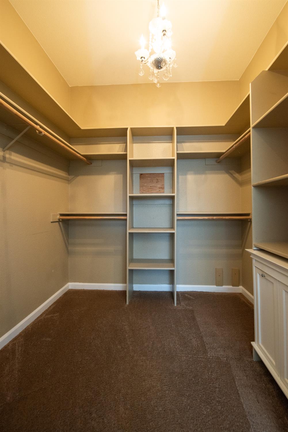 3601 Chant Drive Modesto, CA 95355 - Photo 14 of 23 a view of an empty room with empty racks