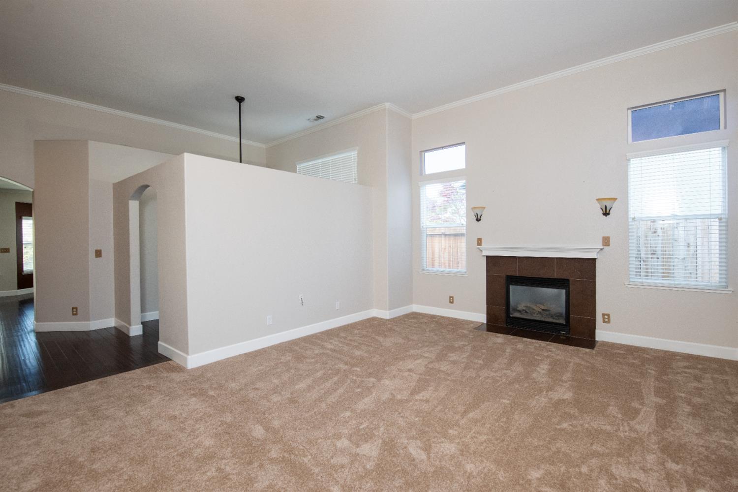 3601 Chant Drive Modesto, CA 95355 - Photo 4 of 23 a view of a livingroom with a fireplace and window