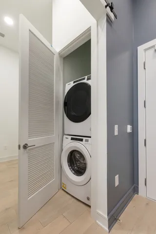 a view of a entryway of the house