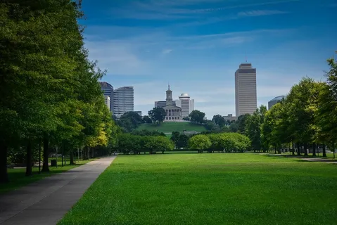 a sign on the brick building