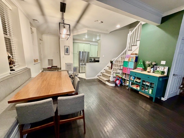 Undisclosed Address Chicago, IL 60614 - Photo 4 of 18 a room with wooden floor pool table and windows