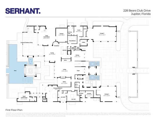 $38,500,000 | 228 Bears Club Drive, Jupiter, FL 33477