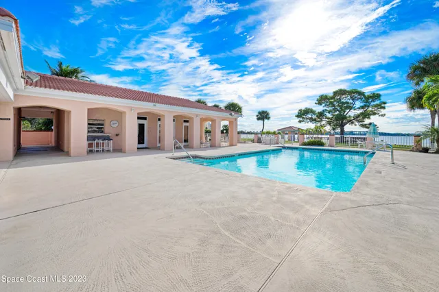 a view of a house with a patio