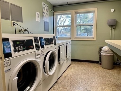 80 Damon Road, Unit 8201 Northampton, MA 01060 - Photo 16 of 19 a view of a storage & utility room with washer and dryer