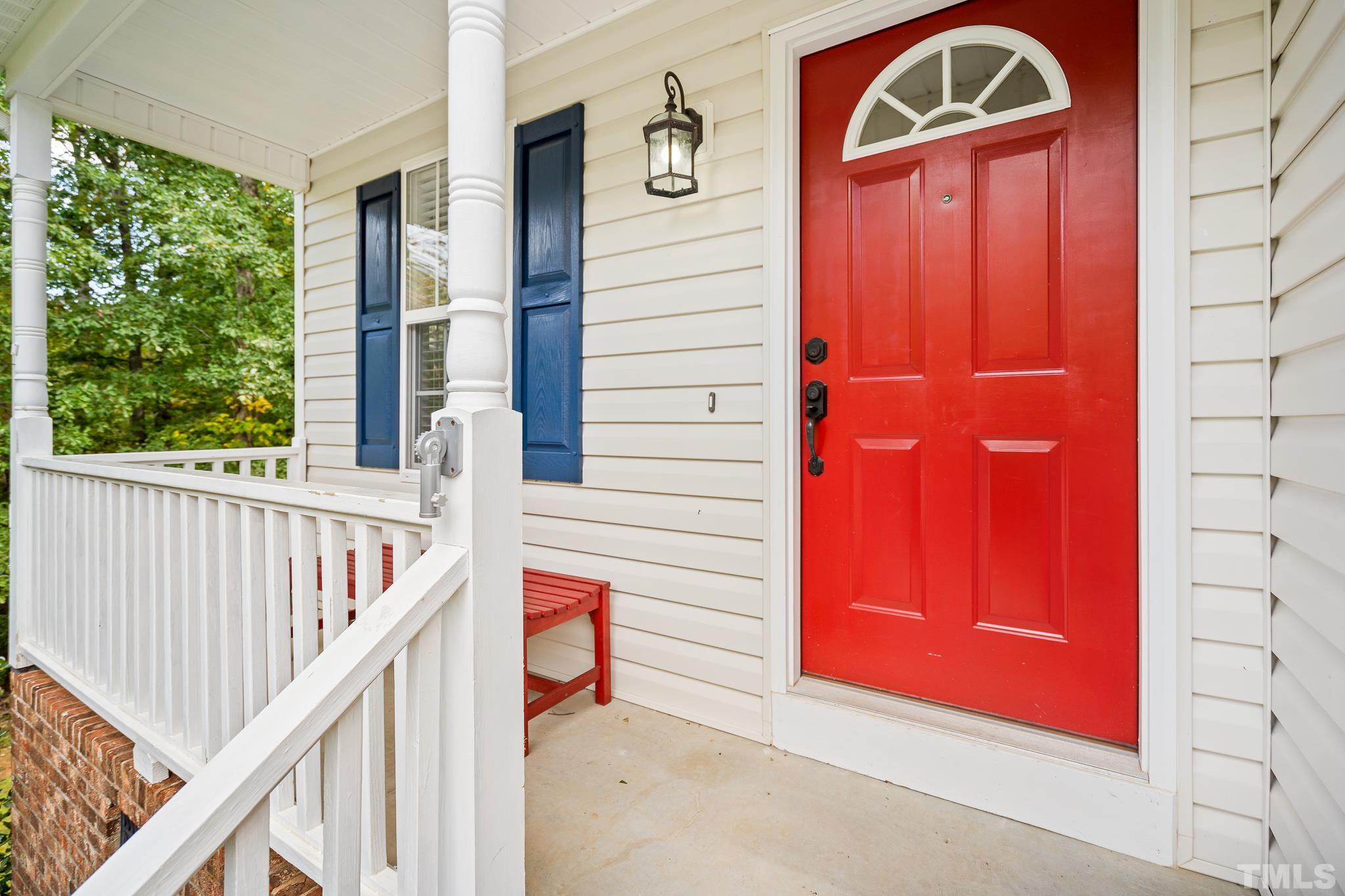 130 Broken Lance Drive Youngsville, NC 27596 - Photo 4 of 32 a view of front door of a house