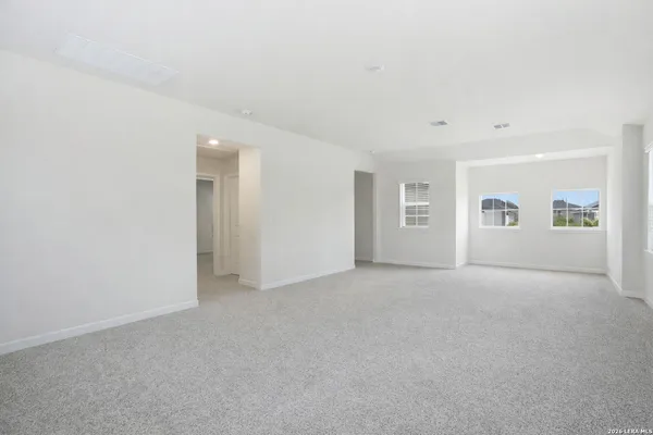 a view of empty room