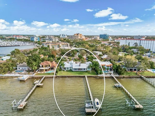 a house with a garden space