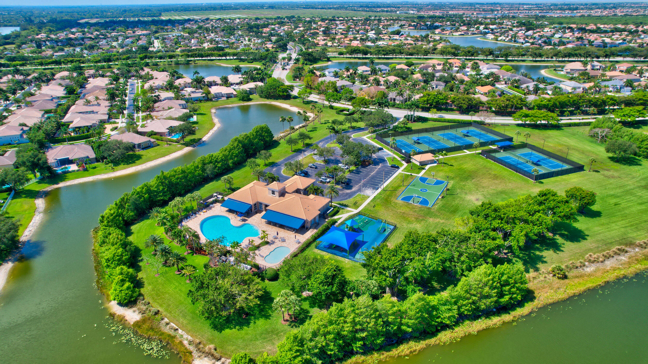 21710 Fall River Drive Boca Raton, FL 33428 - Photo 40 of 53 Aerial Shot
