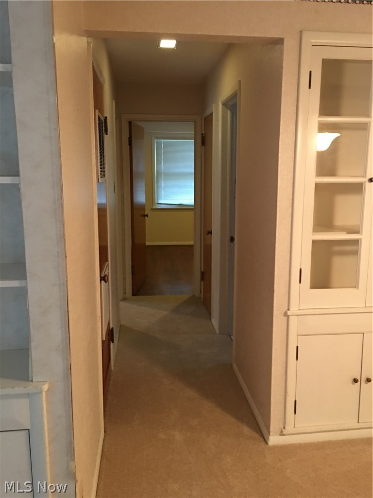 11695 Prospect Road Strongsville, OH 44149 - Photo 5 of 28 hallway into bedroom area from livingroom