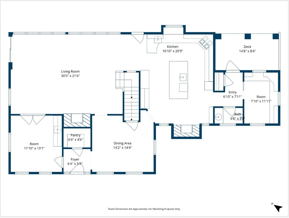 183 Whiting Street Hanover, MA 02339 - Photo 40 of 42 a picture of a floor plan